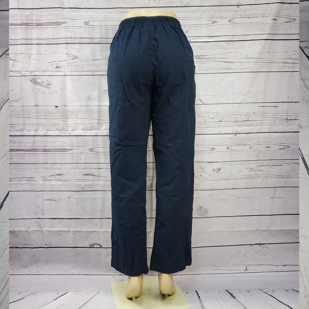 XL Dark Navy Blue Casual Pants – Comfortable Everyday Trousers - Picture 3 of 5